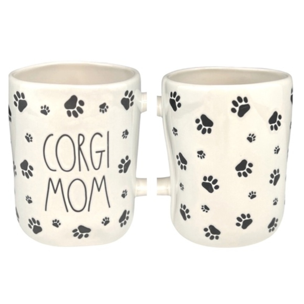 Rae Dunn - ‘Corgi Mom’ ceramic mug. NWT Firm!
